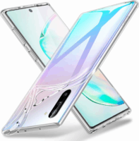 Fusion Ultra Samsung Galaxy Note 10 Szilikon Tok - Átlátszó