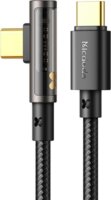 Mcdodo CA-3400 USB-C apa - USB-C apa 2.0 Adat és töltőkábel - Fekete (1.2m)