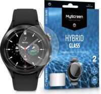 MyScreen Protector Hybrid Glass Samsung Galaxy Watch 4 Classic Kijelzővédő üveg - 42 mm (2db)
