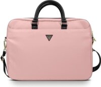 Guess Nylon Traiangle Logo 16" Notebook táska - Rózsaszín
