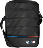 BMW Carbon Tricolor 10" Univerzális Tablet Táska - Fekete