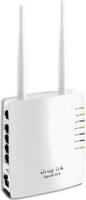 Draytek Wireless N Access Point 300Mbps Vigor AP810 (POE) 5xLAN(100Mbps)+USB(nyomtatónak)