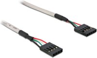Delock Cable USB Pinheader 4pin/5pin female-female