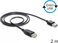 Delock EASY-USB 2.0 -A apa > USB 2.0-A anya hosszabbító kábel, 2 m