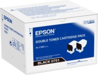 Epson C13S050751 Eredeti Toner Fekete DuplaPack