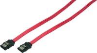 LogiLink CS0008 S-ATA Cable,2x male,red,0,90M