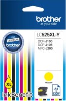 Brother LC-525XL-Y Eredeti Tintapatron Sárga