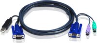 Aten 2L-5502UP PS/2-USB KVM kábel - 3m