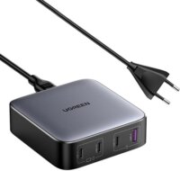 Ugreen CD328 Nexode 3x USB-C / USB-A Hálózati töltő - Fekete (100W)