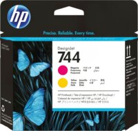 HP 744 Eredeti Nyomtatófej Magenta / Sárga