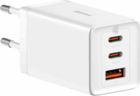 Baseus GaN5 Pro 2x USB-C/USB-A Hálózati töltő - Fehér (65W)