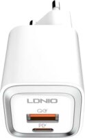 Ldnio A2318M USB-C / USB-A Hálózati töltő - Fehér (20W)