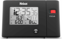 Mebus 25795 Kivetítős óra - Fekete