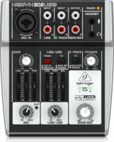 Behringer XENYX 302USB USB keverő