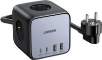 Ugreen CD268 DigiNest Cube 2x USB-C / 2x USB-A Hálózati töltő - Szürke (65W)