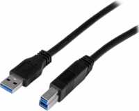 Startech Certified USB-A apa - USB-B apa 3.0 Nyomtató Kábel - Fekete (2m)