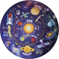 Apli Kids Circular Puzzle Csillagrendszer - 48 darabos puzzle