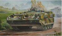 Trumpeter Sweden Strv 103C MBT harckocsi műanyag modell (1:35)