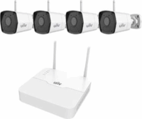 UniView WiFi Okos Kamera Rendszer (1x 4 csatornás rögzítő / 4x 4mm bullet kamera)