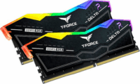 TeamGroup 32GB / 6600 Kit Delta RGB Black DDR5 RAM KIT (2x16GB)