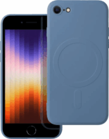 Apple iPhone SE (2022)/SE (2020)/8/7 Magsafe Szilikon Tok - Kék