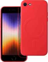 Apple iPhone SE (2022)/SE (2020)/8/7 Magsafe Szilikon Tok - Piros