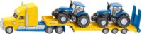 Siku Farmer LKW teherautó New Holland traktorokkal fém modell készlet (1:32)