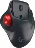 Keysonic KSM-6101RF-EGT Wireless Trackball Egér - Fekete