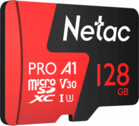 Natec 128GB P500 Extreme Pro microSDXC UHS-I U3 V30 Memóriakártya + Adapter