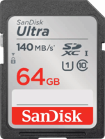 Sandisk 64GB Ultra SDHC UHS-I CL10 Memóriakártya