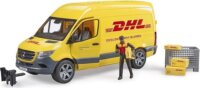 Bruder Sprinter DHL Furgon Kiegészítőkkel