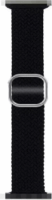 Phoner Hook Apple Watch S1/S2/S3/S4/S5/S6/S7/S8/S9/SE Csatos fonott Szövet Szíj 38/40/41mm - Fekete