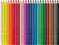 Faber-Castell Jumbo Grip Háromszögletű Színes ceruza készlet (16 db / csomag)