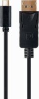 Gembird A-CM-DPM-01 USB-C - Displayport Kábel 2m - Fekete