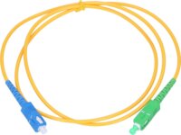 ExtraLink EX.1780 optikai patch kábel SC/UPC - SC/APC Szimplex 2m - Sárga