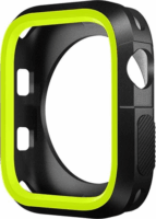 Phoner Twin Apple Watch 7/8 Tok - Fekete/Zöld (45mm)