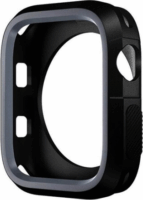 Phoner Twin Apple Watch 7/8 Tok - Fekete/Szürke (45mm)