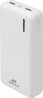 RivaCase RivaPower VA2572 Powerbank 20000mAh (2.1-3A / 5V) - Fehér