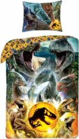 Halantex Jurassic World 3 dinó mintájú kétrészes ágyneműhuzat garnitúra (140 x 200 cm)