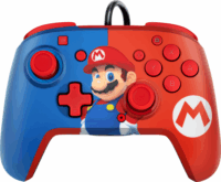 PDP Faceoff Deluxe+ Mario Rematch Vezetékes Controller - Kék/Piros (Nintendo Switch)