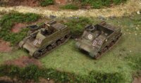 Italeri M7 Priest és Kangaroo katonai jármű műanyag modellek (1:72)