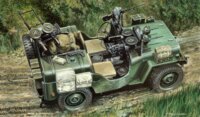 Italeri Jeep Commando autó műanyag modell (1:35)