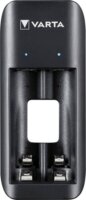 Varta Value USB Duo 2x AA/AAA NiMH Akkumulátor töltő + 2db elem (2x AAA - 800mAh)