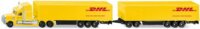 Siku Super Road Train DHL pótkocsis kamion vonat fém modell (1:87)