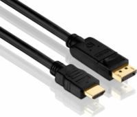 Cian Technology IDPD-18TX Inca DisplayPort 1.2 - HDMI 2.0 Kábel 2m - Fekete