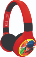 Lexibook Miraculous Wireless / Vezetékes Gyermek Headset - Piros