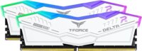 TeamGroup 64GB / 6000 Delta RGB White DDR5 RAM KIT (2x32GB)