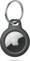 Haffner FN0440 Rough Apple AirTag Védőtok - Fekete