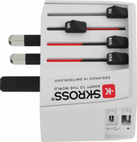 Skross MUV USB (AC) Utazó adapter