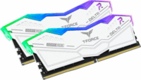 TeamGroup 32GB / 7800 T-Force Delta RGB DDR5 RAM KIT (2x16GB) - Fehér